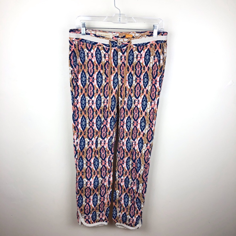 Pilcro & The Letterpress Paz Ikat Joggers Size 26